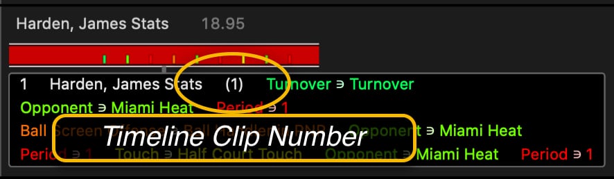 Timeline fill rows